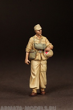 35127SOGA Сombat Medic Fallschirmjager- Brigade Ramcke. El Alamein, August 1942.