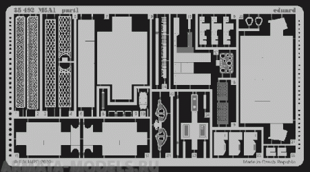 35492ED  Фототравление: M-5A1 Stuart 1/35