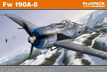 70111 Самолет Fw 190A-8  (Eduard) 1/72