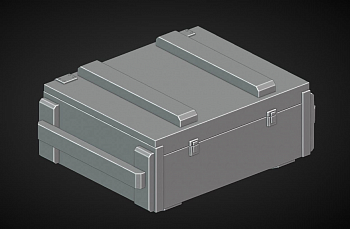 HE-35136 Миниатюра ящики 3шт с декалью