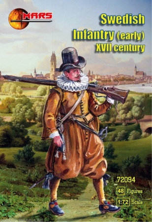 72094MR Фигуры Swedish Infantry 1/72 Mars