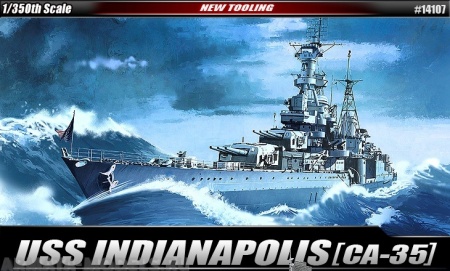 14107 Корабль USS CA-35 INDIANAPOLIS Academy