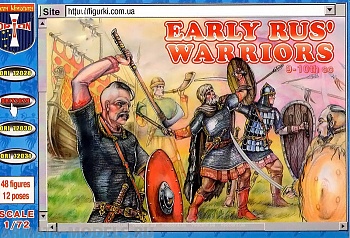 ORI72029 Фигуры Early Rus' Warriors 9-10th cc 1/72