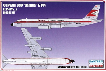 ЕЕ144145_2 Авиалайнер CV990 GARUDA
