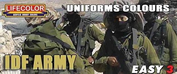 MS10 IDF ARMY UNIFORMS COLOURS