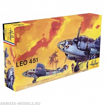 80389 Самолёт LEO 451  (1:72)