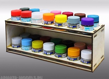 MWORG-005 Подставка под краску 36 мм. на 28 баночек.