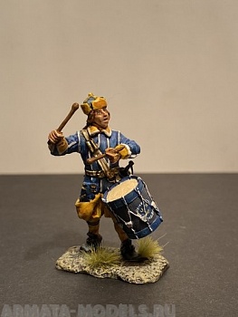 5269ТБ ВИМ, шведский  барабанщик гренадерских рот (Лейб-гвардия), Северная  война, 1/35