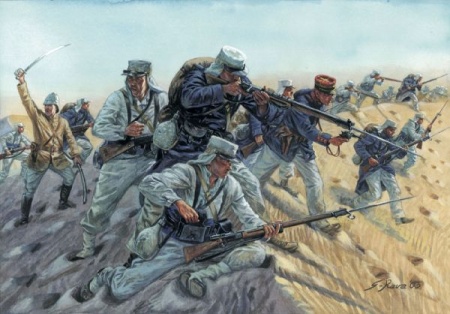 6054ИТСолдатики French Foreign Legion Italeri