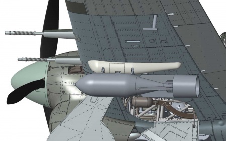A19003  САМОЛЕТ HAWKER TYPHOON MklB Airfix