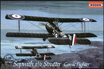 Rod407 Самолёт SOPWITH 1 1/2 STRUTTER COMIC FIGHTER