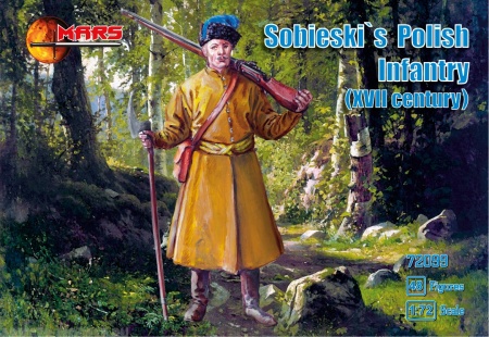 72099MR Фигуры Sobieski's Polish Infantry 1/72 Mars