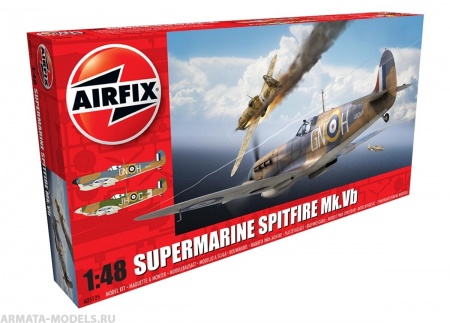 A05125 Самолет Supermarine Spitfire MkVb Airfix
