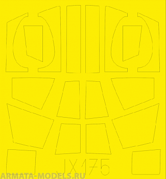 JX175ED  Окрасочная маска Do 335B 1/32