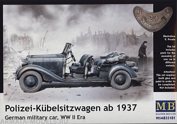 MB35101 Германский полицейский автомобиль (версия 1937г).