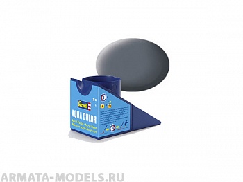 36177RE Аква-краска серая как пыль матовая