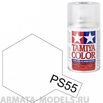 86055T Краска для поликарбоната PS-55 Flat Clear