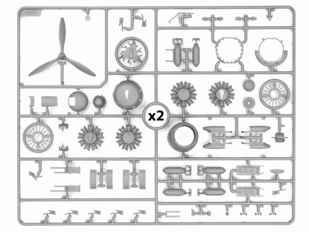48286 DB-26B/C с беспилотными самолетами Q-2 ICM