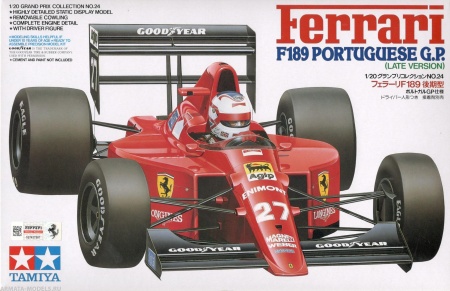 20024T Ferrari F189 Portugiese G.P. Tamiya