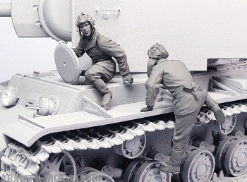 T-35093 Т-35093 Cоветские танкисты КВ-1,2 (лето 1941-42 гг) (2)