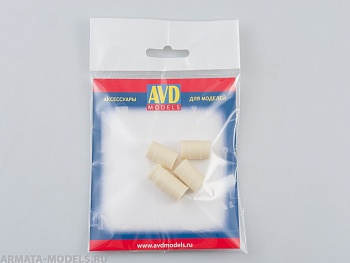 AVD143010204 Миниатюра Бочка металлическая 200л (4 шт)