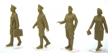 Набор фигурок 35611 Фигуры Германский штабной персонал (2МВ) ICM
