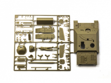 35088T Немецкая противотанковая САУ с 75-мм пушкой, 1 фигура Tamiya