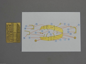 AR72001 Набор фототравления башенные экраны Pz. IV Ausf. H