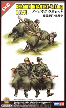 84420HB Немецкая пехота German infantry