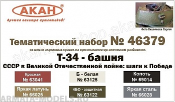 46379A Т-34 башня 1941-1942 г.  СССР в Великой Отечественной войне: шаги к Победе