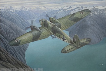 Rod341 Самолет Heinkel He111 H-6