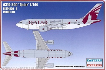 ЕЕ144150_6 Авиалайнер  А310-300  QATAR