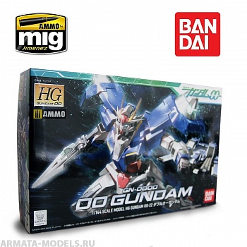 GUN0155746  BANDAI Сборная модель мобильного доспеха GUNDAM  HG 1/144 OO GUNDAM