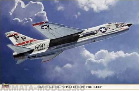 09699 Самолет F-8J Crucader Hasegawa
